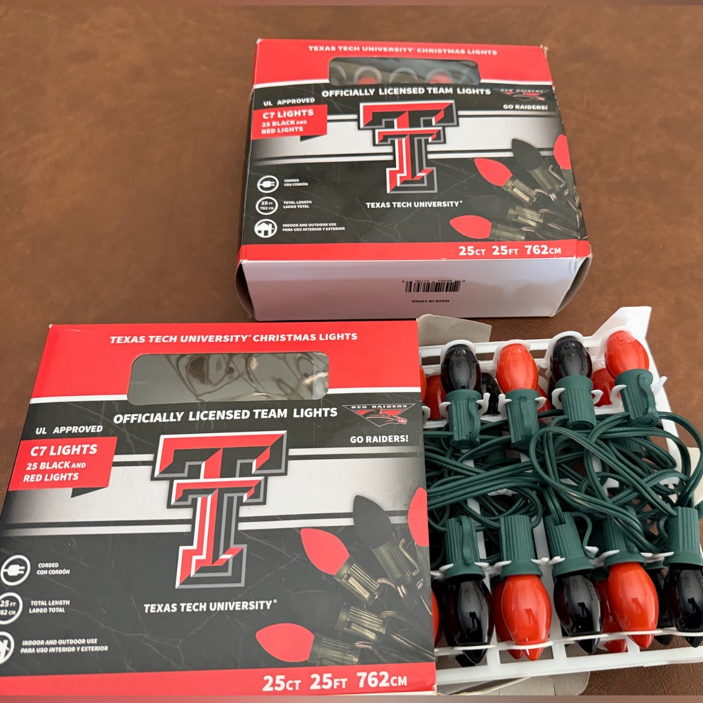 Texas Tech University Christmas Lights